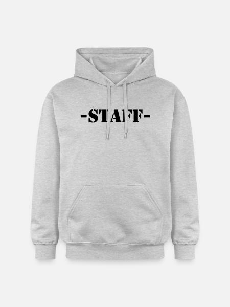 staff - Gildan Unisex Softstyle® Midweight Hoodie - Hellgrau meliert