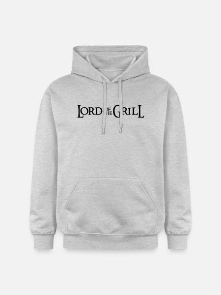 Lord of the grill - Gildan Unisex Softstyle® Midweight Hoodie - light heather grey