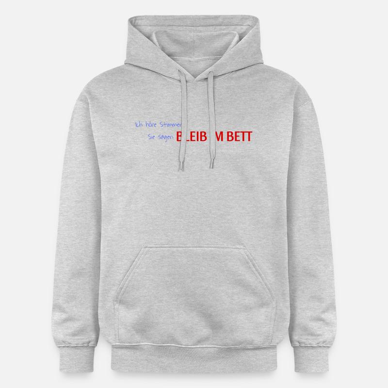 Dicton - Sweat à capuche Softstyle® Gildan Unisexe - gris clair chiné