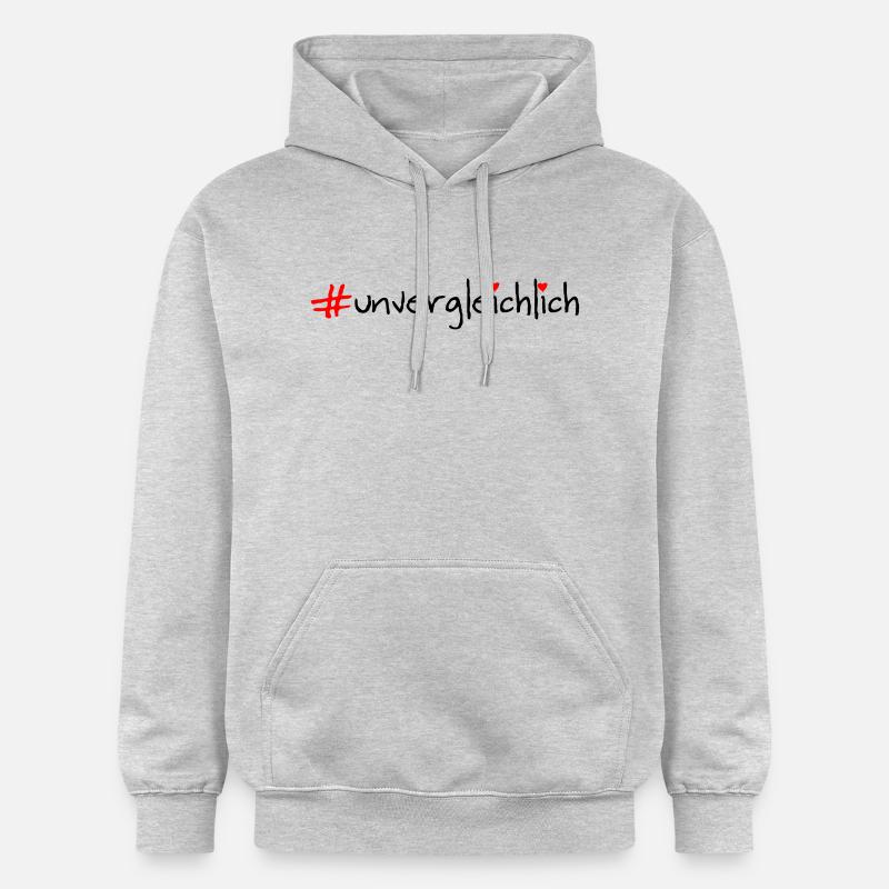 incomparable - Sweat à capuche Softstyle® Gildan Unisexe - gris clair chiné