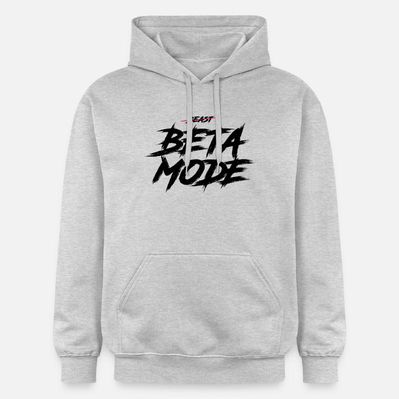 BETA-MODUS - Gildan Unisex Softstyle® Midweight Hoodie - lysgrå melert