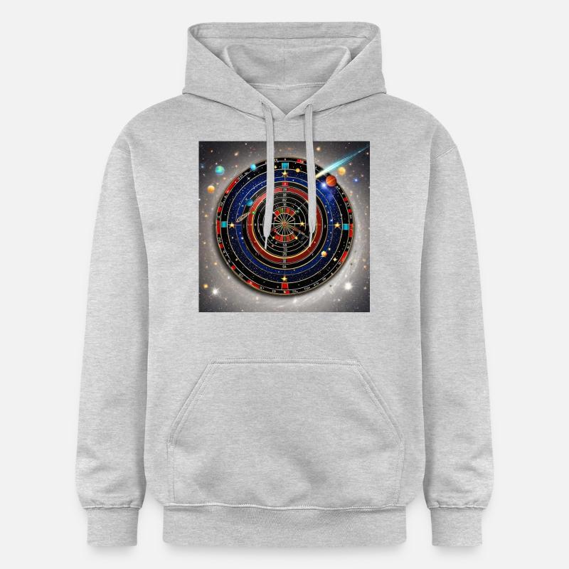 Fléchettes Stardust - Sweat à capuche Softstyle® Gildan Unisexe - gris clair chiné