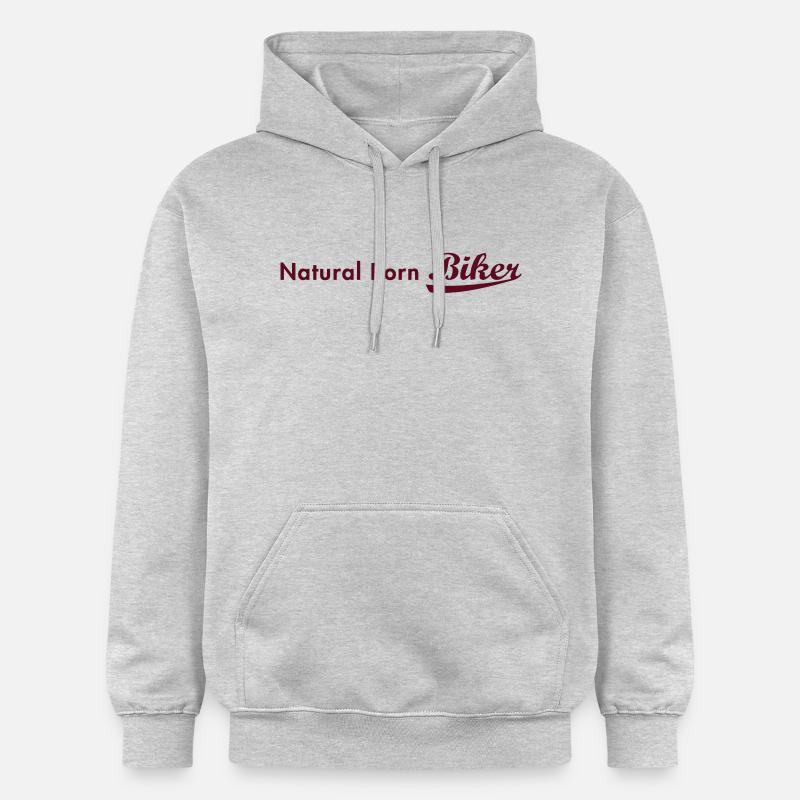 evolution_biker - Sweat à capuche Softstyle® Gildan Unisexe - gris clair chiné