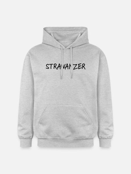 Strawanzer – Wienerisch - Gildan Unisex Softstyle® Midweight Hoodie - Hellgrau meliert