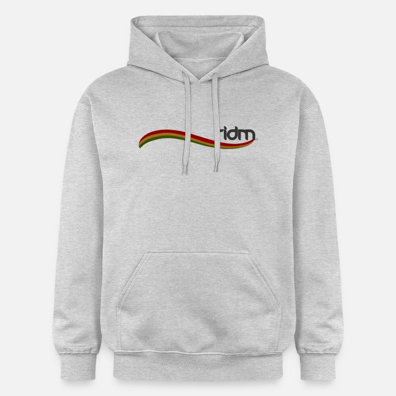 Drapeau RIDM - Sweat à capuche Softstyle® Gildan Unisexe - gris clair chiné