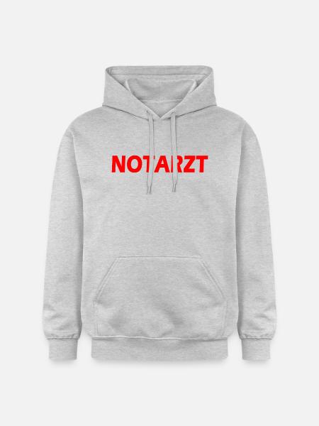 Notarzt - Gildan Unisex Softstyle® Midweight Hoodie - light heather grey