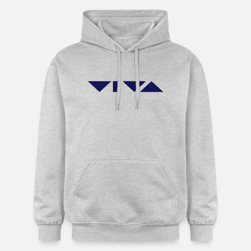 VIVA - Sweat à capuche Softstyle® Gildan Unisexe - gris clair chiné