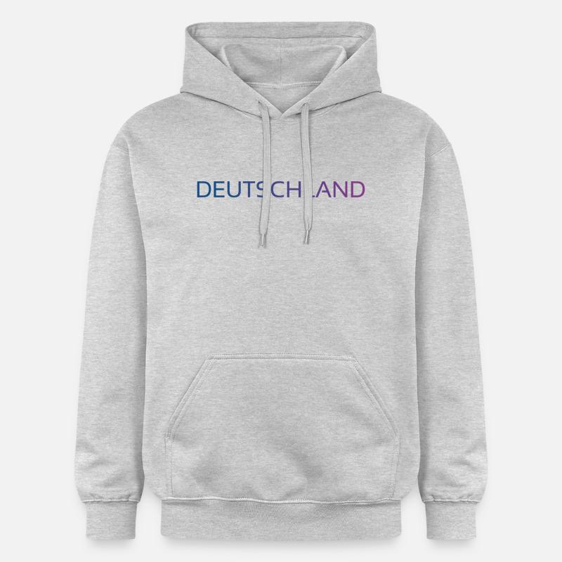 Allemagne - Sweat à capuche Softstyle® Gildan Unisexe - gris clair chiné