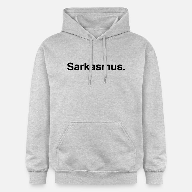 Sarcasme - Sarcasme - Sweat à capuche Softstyle® Gildan Unisexe - gris clair chiné