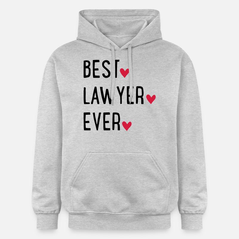 Avocat - Sweat à capuche Softstyle® Gildan Unisexe - gris clair chiné