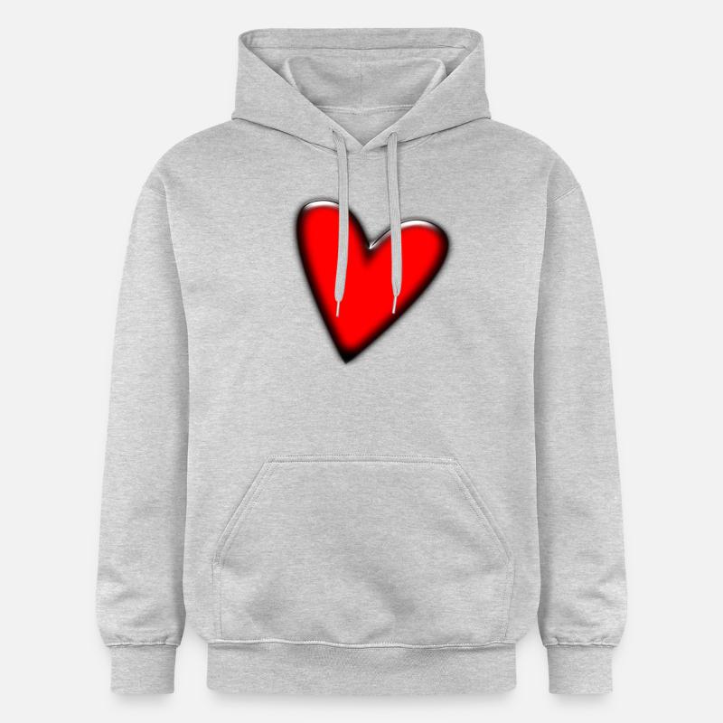 MERCI. THANKS. ANNIVERSAIRE. NAISSANCE. RETRAITE. - Sweat à capuche Softstyle® Gildan Unisexe - gris clair chiné