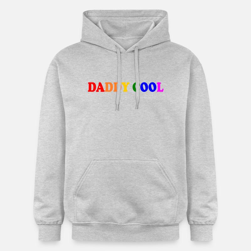 Daddy cool - Sweat à capuche Softstyle® Gildan Unisexe - gris clair chiné