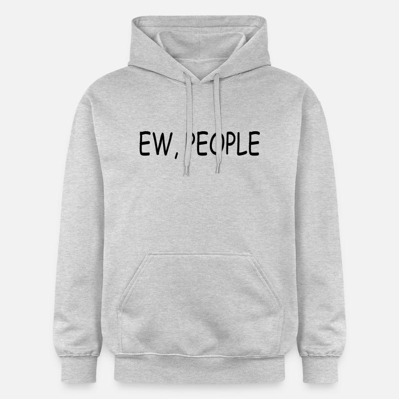 ew people - Sweat à capuche Softstyle® Gildan Unisexe - gris clair chiné