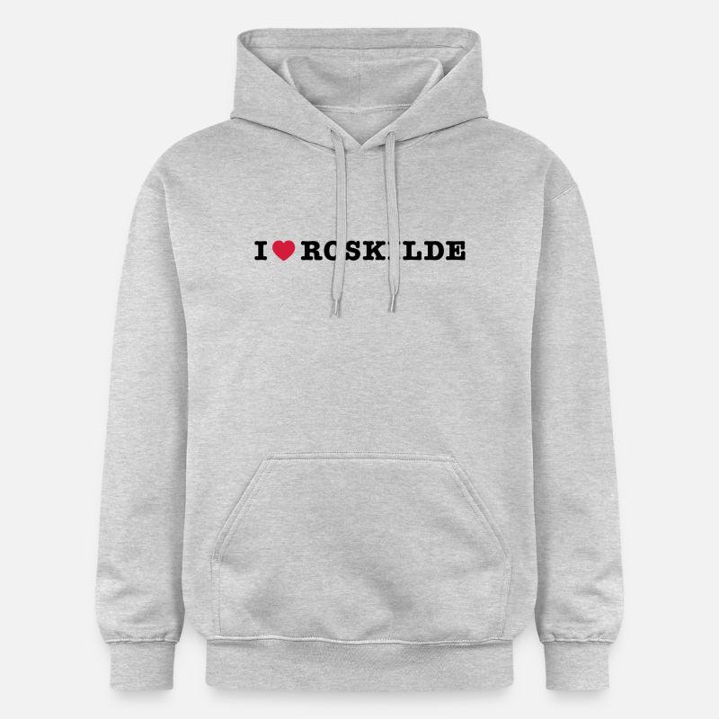 mp_i_love_roskilde - Sweat à capuche Softstyle® Gildan Unisexe - gris clair chiné