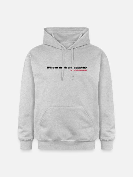 Anbaggern - Gildan Unisex Softstyle® Midweight Hoodie - Hellgrau meliert