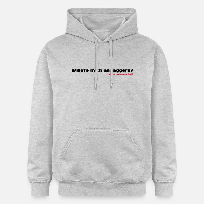 Pansage - Sweat à capuche Softstyle® Gildan Unisexe - gris clair chiné