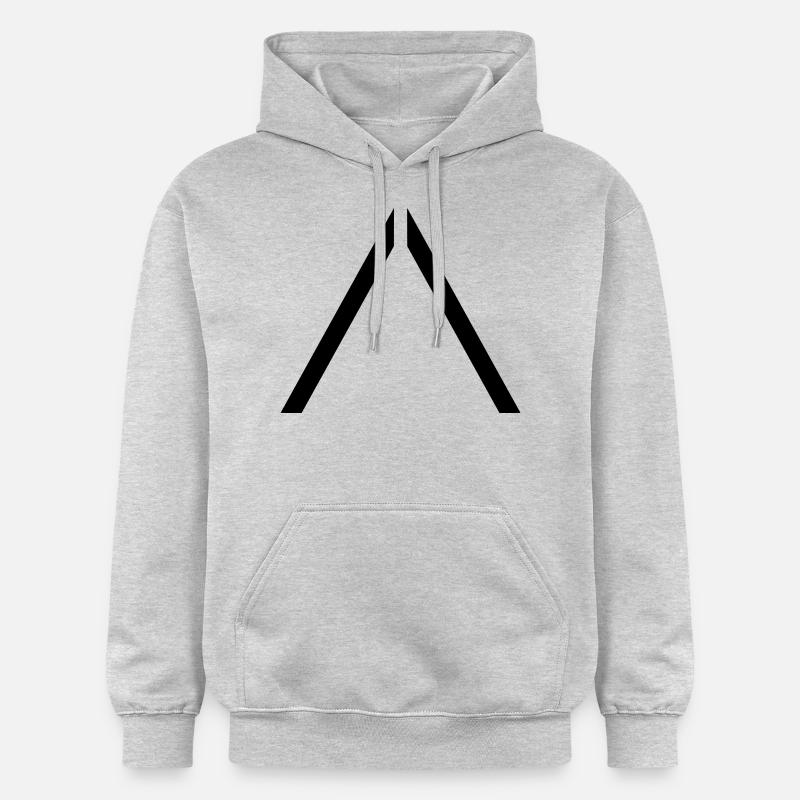 L'OA: A - Sweat à capuche Softstyle® Gildan Unisexe - gris clair chiné