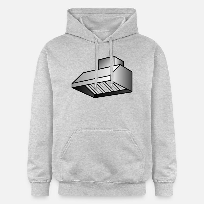 couverts vaisselle flatware silverware cutlery100 - Sweat à capuche Softstyle® Gildan Unisexe - gris clair chiné