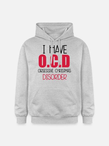 Christmas Disorder - Gildan Unisex Softstyle® Midweight Hoodie - Hellgrau meliert