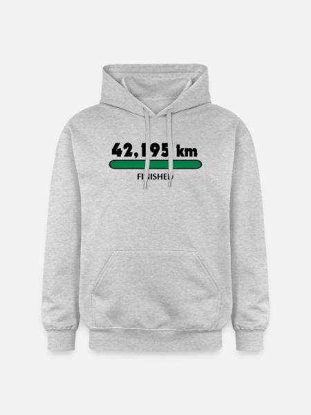 Marathon Finisher - Gildan Unisex Softstyle® Midweight Hoodie - light heather grey