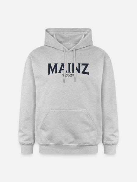 Mainz - Gildan Unisex Softstyle® Midweight Hoodie - Hellgrau meliert