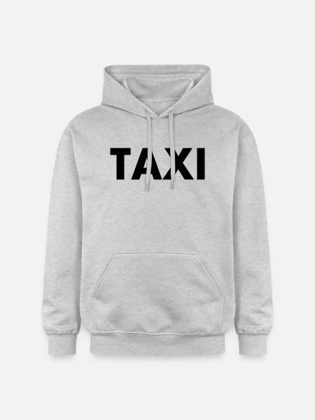 Taxi - Gildan Unisex Softstyle® Midweight Hoodie - Hellgrau meliert