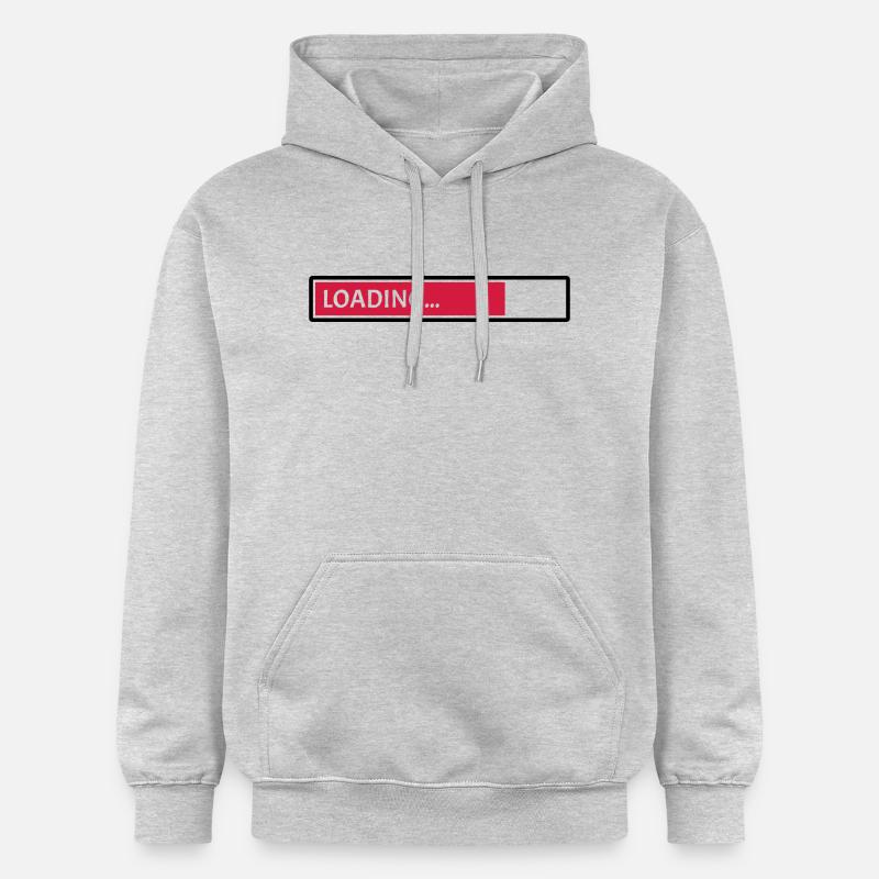 Loading - Sweat à capuche Softstyle® Gildan Unisexe - gris clair chiné