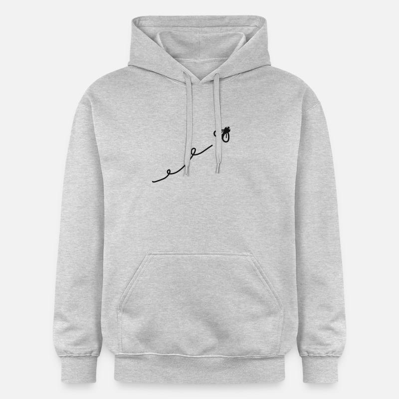 mouche sumsum - Sweat à capuche Softstyle® Gildan Unisexe - gris clair chiné