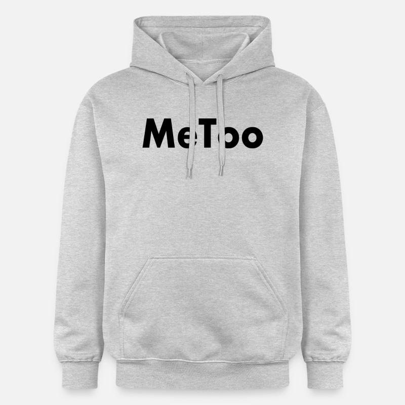 Metoo - Sweat à capuche Softstyle® Gildan Unisexe - gris clair chiné