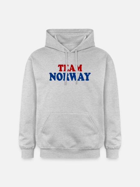 Team norway - Gildan Unisex Softstyle® Midweight Hoodie - light heather grey
