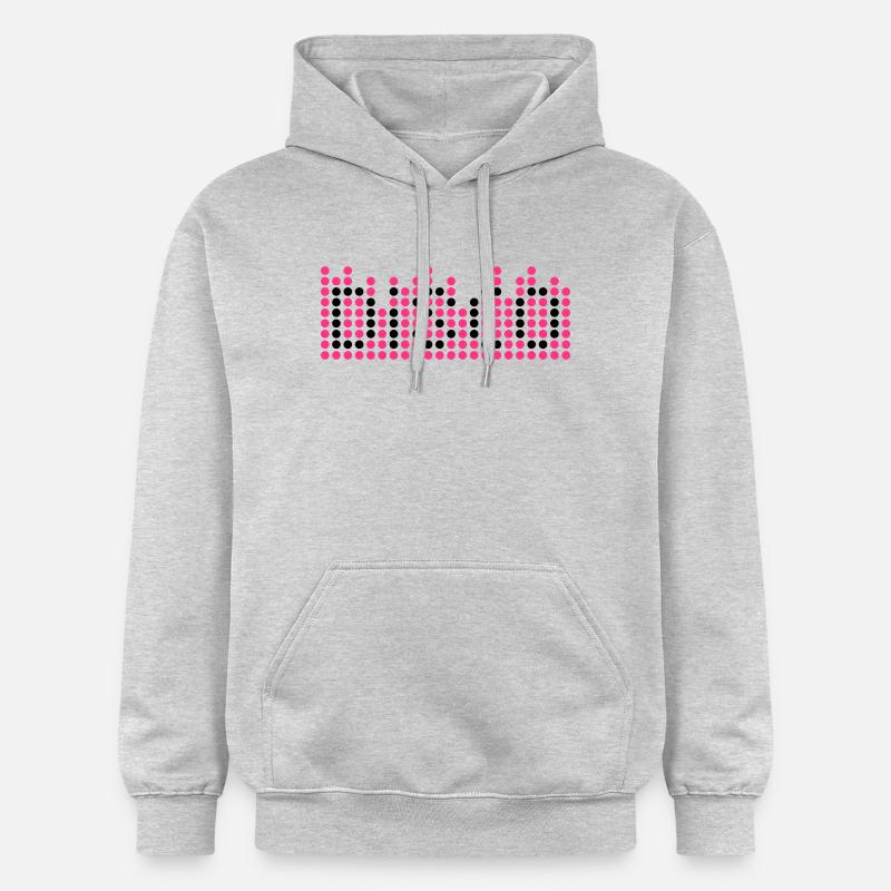 disco 2c equalizer FR - Sweat à capuche Softstyle® Gildan Unisexe - gris clair chiné