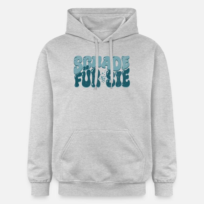 Dommage pour vous - Sweat à capuche Softstyle® Gildan Unisexe - gris clair chiné