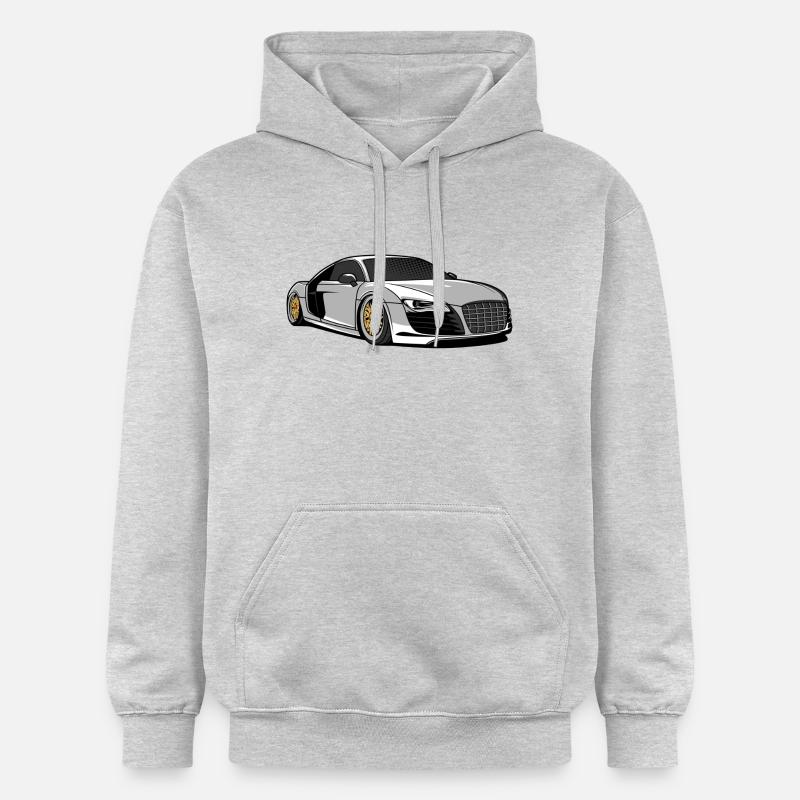 Low Racing Carr - Sweat à capuche Softstyle® Gildan Unisexe - gris clair chiné