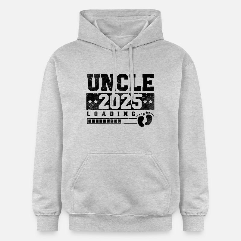 Chargement de l’oncle 2025 - Sweat à capuche Softstyle® Gildan Unisexe - gris clair chiné