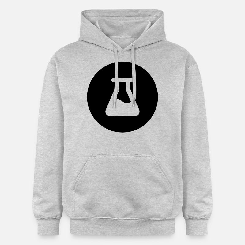 Chimie - Sweat à capuche Softstyle® Gildan Unisexe - gris clair chiné