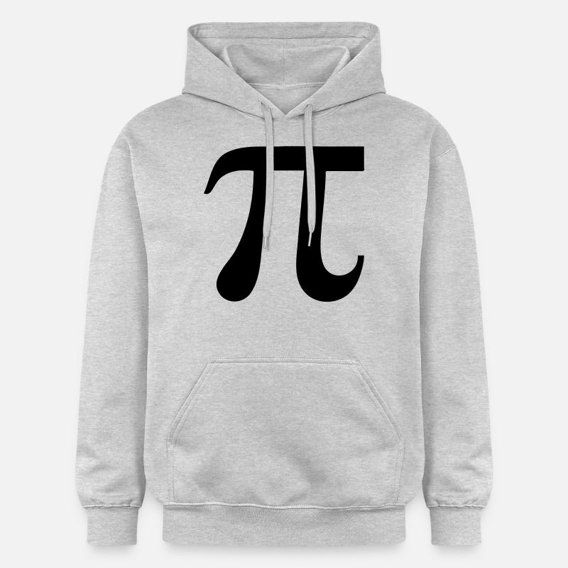 Pi - Sweat à capuche Softstyle® Gildan Unisexe - gris clair chiné