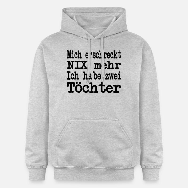 filles - Sweat à capuche Softstyle® Gildan Unisexe - gris clair chiné