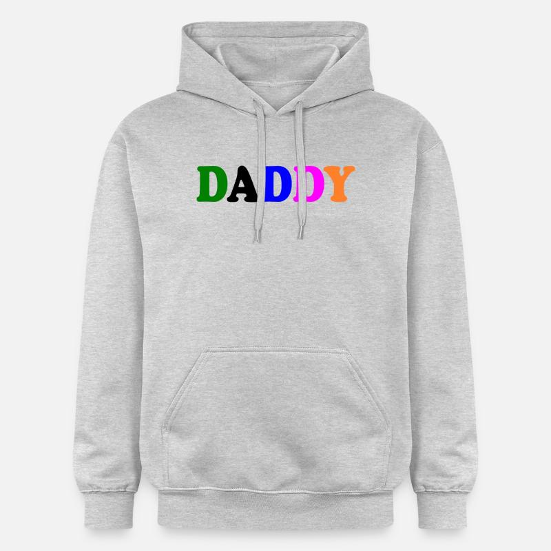 Daddy - Sweat à capuche Softstyle® Gildan Unisexe - gris clair chiné