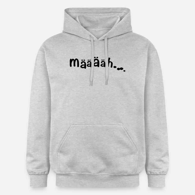 BAAAAA GOAT - Sweat à capuche Softstyle® Gildan Unisexe - gris clair chiné