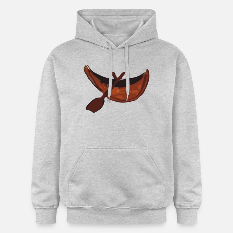 canoë - Sweat à capuche Softstyle® Gildan Unisexe - gris clair chiné