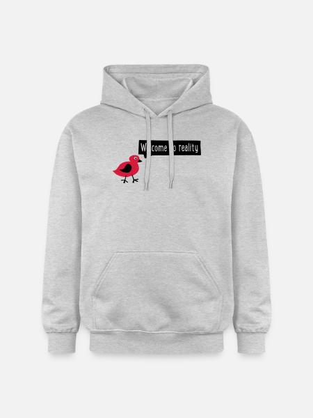 reality - Gildan Unisex Softstyle® Midweight Hoodie - light heather grey