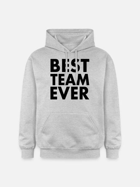 Best team ever - Gildan Unisex Softstyle® Midweight Hoodie - light heather grey