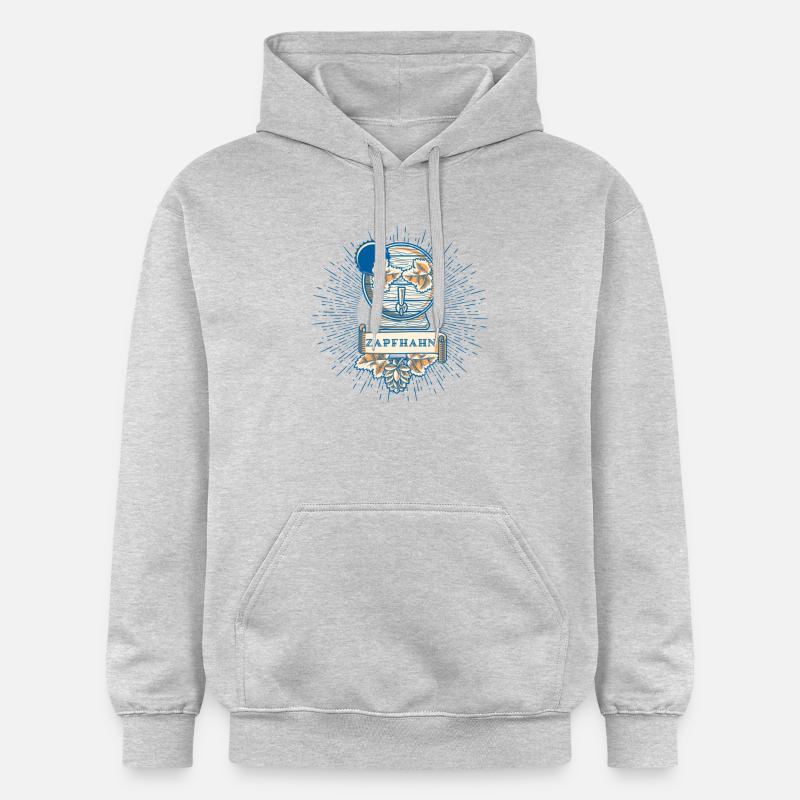 Le robinet - Sweat à capuche Softstyle® Gildan Unisexe - gris clair chiné