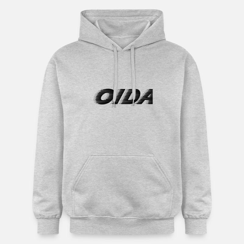 Oida - Sweat à capuche Softstyle® Gildan Unisexe - gris clair chiné