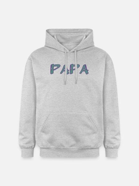 RETRAITE. BONNE RETRAITE. JOYEUSE RETRAITE - Sweat à capuche Softstyle® Gildan Unisexe - gris clair chiné