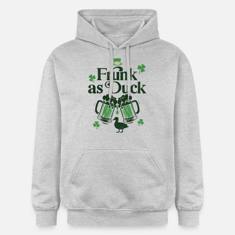 Frunk comme Canard - Sweat à capuche Softstyle® Gildan Unisexe - gris clair chiné