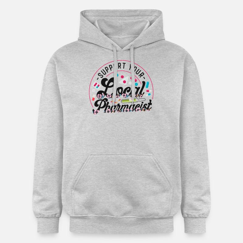 Pharmacy Tech Technician - Gildan Unisex Softstyle® Midweight Hoodie - light heather grey