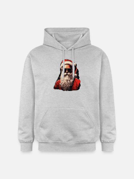 Santa Claus - Gildan Unisex Softstyle® Midweight Hoodie - light heather grey