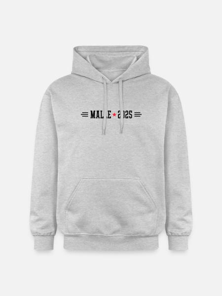Malle 2025 - Gildan Unisex Softstyle® Midweight Hoodie - Hellgrau meliert