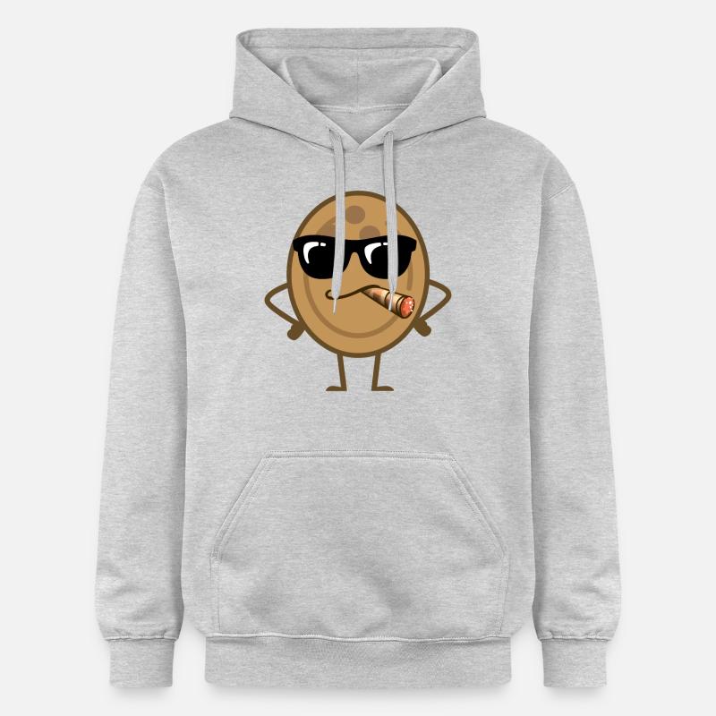 Cotrs cool - Sweat à capuche Softstyle® Gildan Unisexe - gris clair chiné
